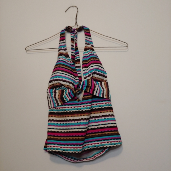 Colourful bathing suit top - Picture 1 of 2